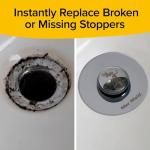 Quick-Fix Drain Stopper - No Tools Needed!