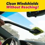 Windshield Wizard Cleaning Tool with Detachable Handle