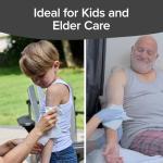 Extra Large Rinse-Free Bathing Sponge Wipes