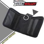 Bell + Howell Tac Wallet Tactical Trifold Slim Wallet for Men, RFID Blocking, Flame Resistant, Multipurpose Security Wallet - Holds up to 5 Credit Cards As Seen On TV!