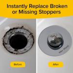 Magic Drain Stopper - Easy Fit, No Tools Needed