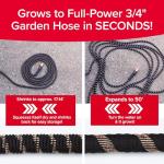 Expandable 50 FT Pocket Hose with Nozzle
