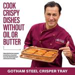 Gotham Steel Nonstick Crisper Tray Set for Oven
