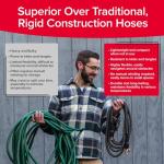 Expandable 50 FT Pocket Hose with Nozzle