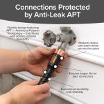 25 FT Expandable Copper Garden Hose with Nozzle