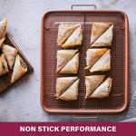 Gotham Steel Nonstick Crisper Tray Set for Oven