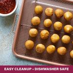 Gotham Steel Nonstick Crisper Tray Set for Oven