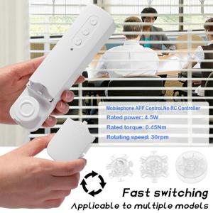 Smart Curtain Chain Roller Blind Shade Shutter Drive Motor WIFI APP Control I8G4