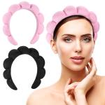 Terry Cloth Spa Headbands Set for Skincare