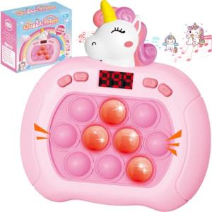 Pop Push Game Toy for Kids - Light Up Fidget