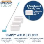 Baseboard Buddy – Smart Cleaning Tool with Pads