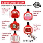 Car Sauce Holder Clips | Convenient Dip Station (2-Pack)