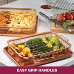 Gotham Steel Nonstick Crisper Tray Set for Oven