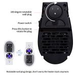 Compact 450W Remote Control Space Heater