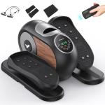 Portable Under Desk Elliptical Exerciser with Remote