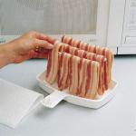 Makin Bacon Microwave Dish for Crispy Bacon