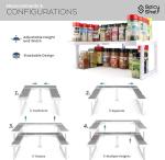 Spicy Shelf Deluxe Expandable Spice Rack Set