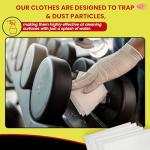 6-Pack Lint-Free Microfiber Cleaning Cloths