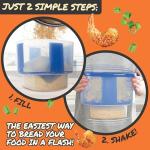 Mess-Free Batter Breading Bowl for Perfect Coating