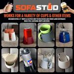 Mugworthy Couch Cup Holder - Spill Proof & Versatile