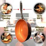 Gotham Steel 9.5" Nonstick Fry Pan with Lid