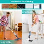 Spray Mop with Washable Pads for Easy Cleaning