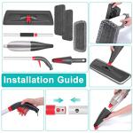 Spray Mop with Washable Pads for Easy Cleaning