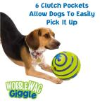 Wobble Wag Giggle Glow Ball for Dogs