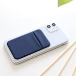 3-Pack Stick-On Phone Card Holder Wallets