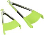 Clever 2-in-1 Kitchen Spatula and Tongs Set