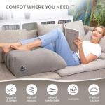 Inflatable Leg Pillow Ramp with Storage Bag