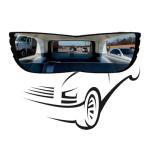 Angel View Wide-Angle Rearview Mirror - Easy Install