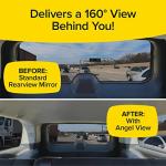 Wide-Angle Rearview Mirror for Cars & Trucks