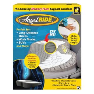 Angel Ride Memory Foam Auto Cushion for Comfort