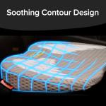 Angel Ride Memory Foam Auto Cushion for Comfort