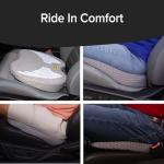 Angel Ride Memory Foam Auto Cushion for Comfort