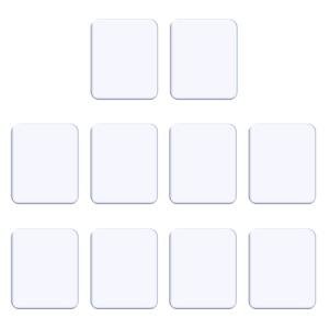 10-Pack ZC GEL Sticky Pads - Removable & Reusable