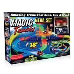 Glow-in-the-Dark Magic Tracks Mega Set with Cars