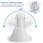 Motion Sensor Cordless LED Security Light - 7 Bulbs