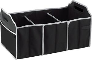 Versatile Collapsible Car Trunk Organizer - Black