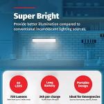 Portable 16.5" Rechargeable LED Light Bar