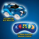 Magic Tracks RC Cars with Bendable Glow Track