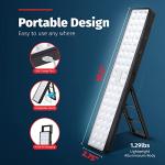 Portable 16.5" Rechargeable LED Light Bar