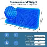 Comfortable Egg Gel Seat Cushion for Home & Office