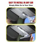 Tacvisor Polarized Sun Visor – Day & Night Safety