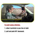 Tacvisor Polarized Sun Visor – Day & Night Safety