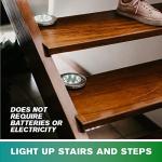 Super Bright Solar Disk Lights for Outdoors (Set of 8)