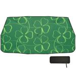 Clover Pattern Folding Sunshade for Car Windows
