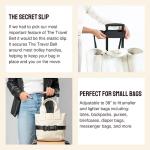 Adjustable Cincha Travel Belt for Luggage - Navy