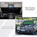 Clover Pattern Folding Sunshade for Car Windows